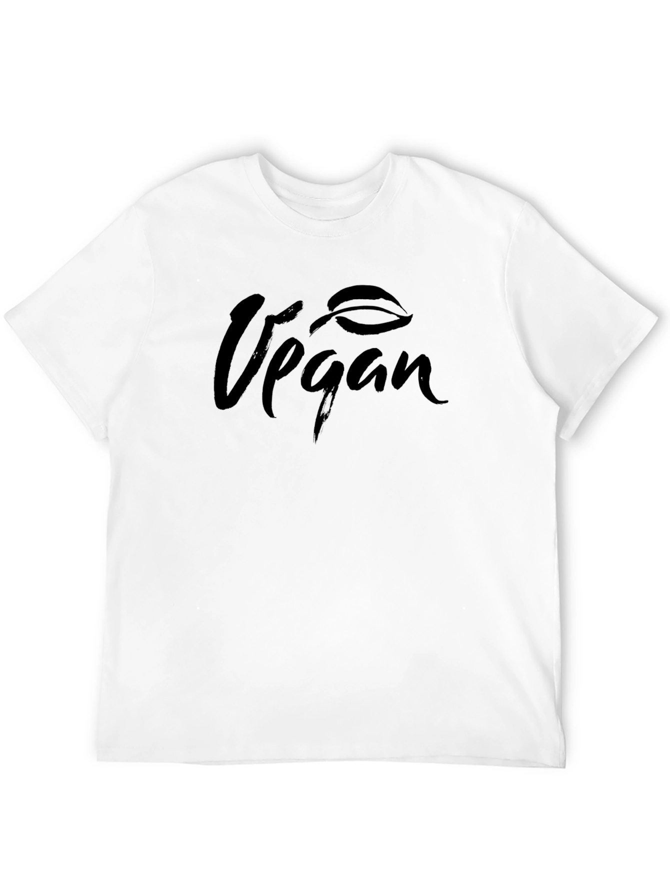 Vegan T-Shirt - Black Casual Wear