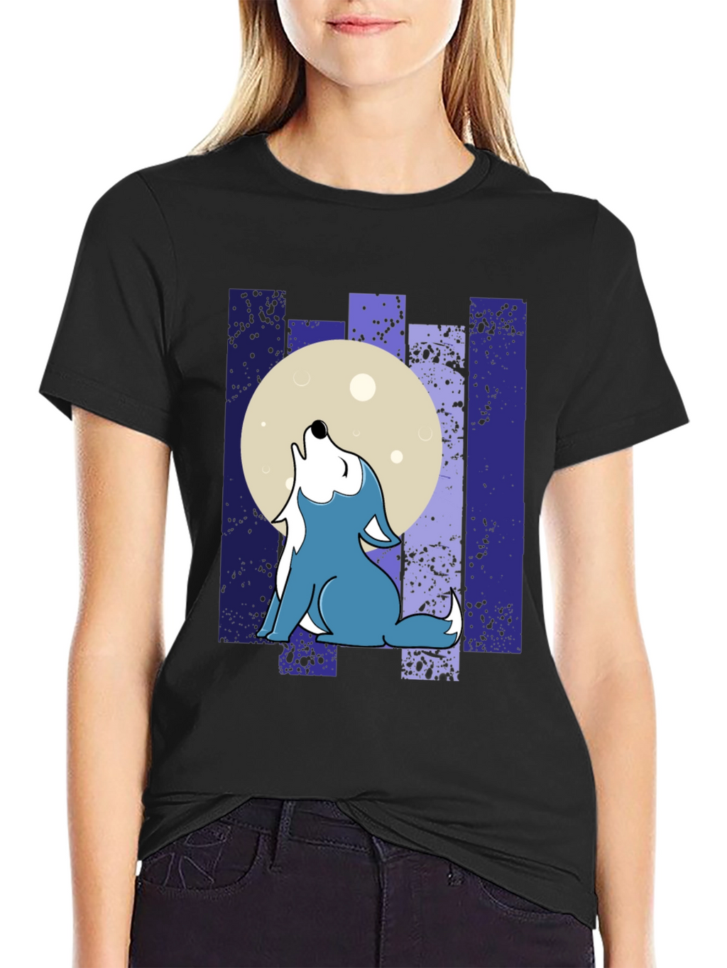 Wolf Moon T-Shirt - Howling Graphic Tee