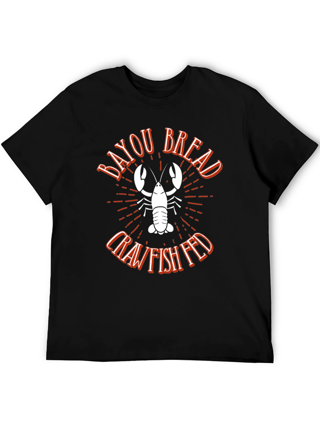 Bayou Bread Crawfish Fed Graphic Tee