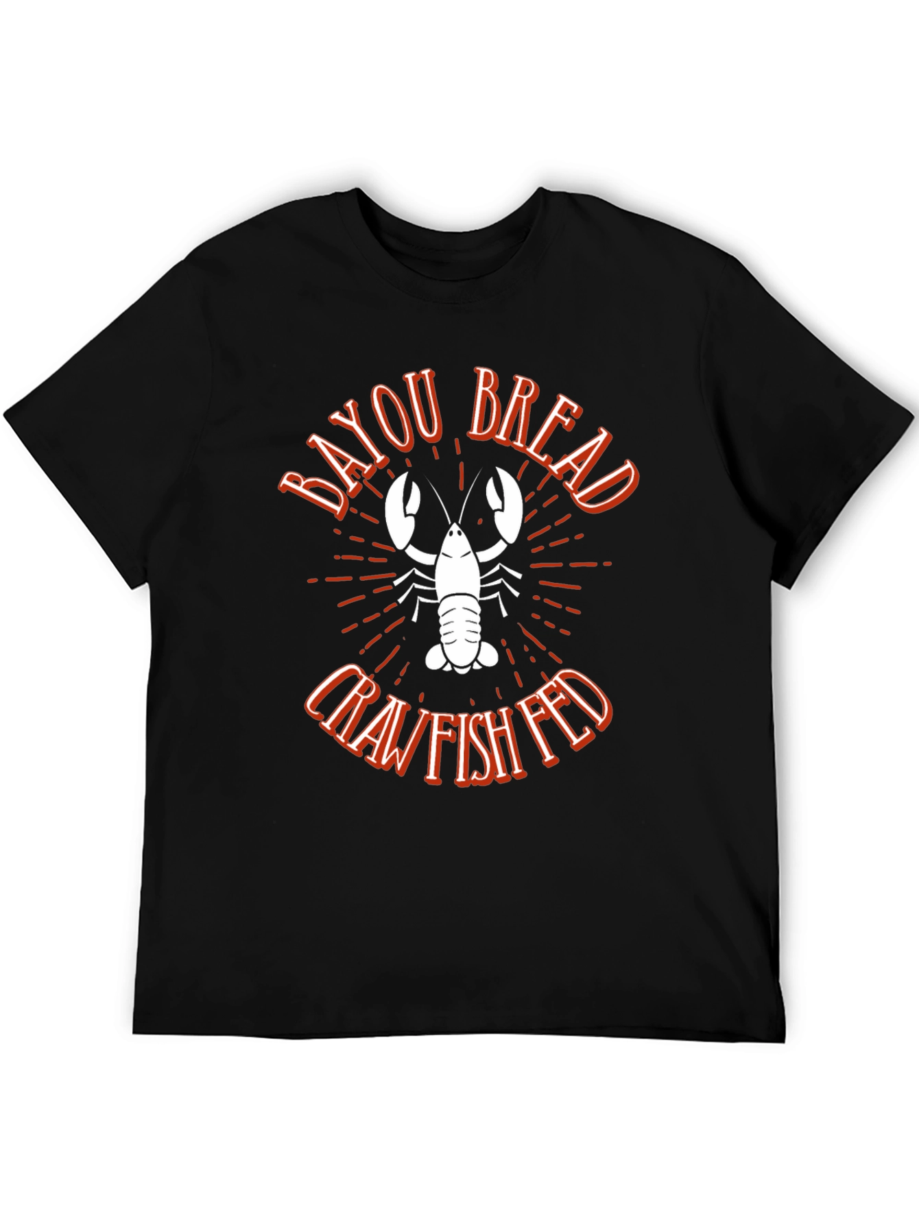 Bayou Bread Crawfish Fed Graphic Tee