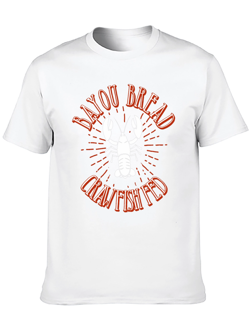 Bayou Bread Crawfish Fed Graphic Tee