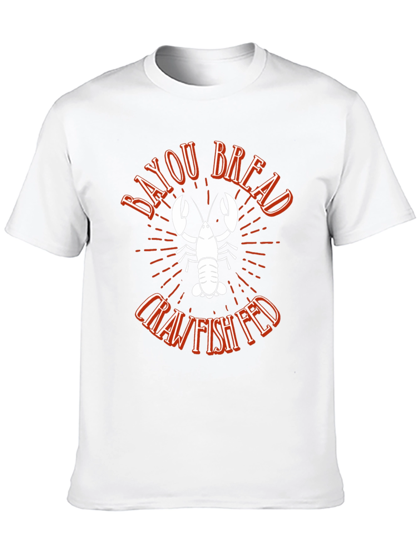 Bayou Bread Crawfish Fed Graphic Tee