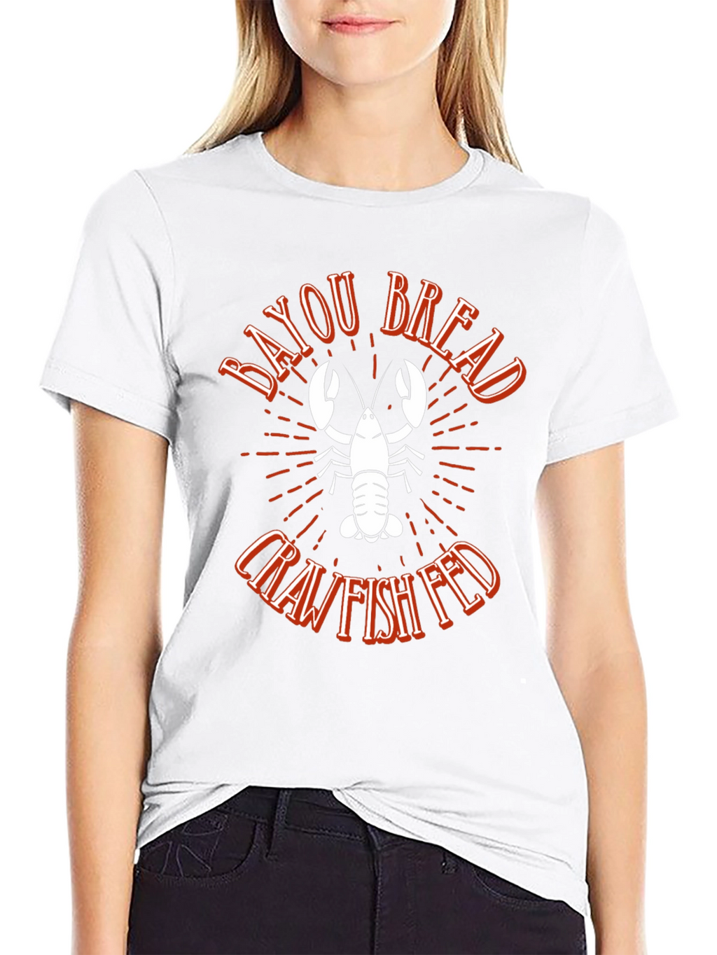 Bayou Bread Crawfish Fed Graphic Tee