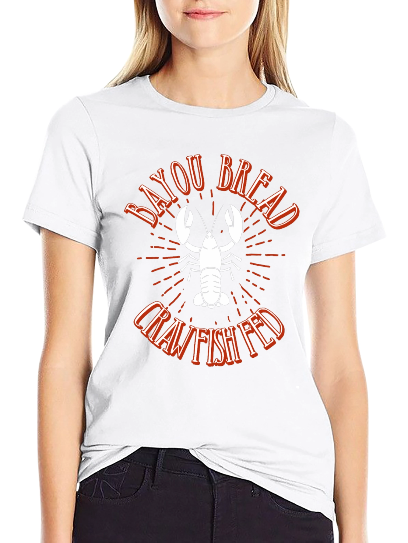 Bayou Bread Crawfish Fed Graphic Tee