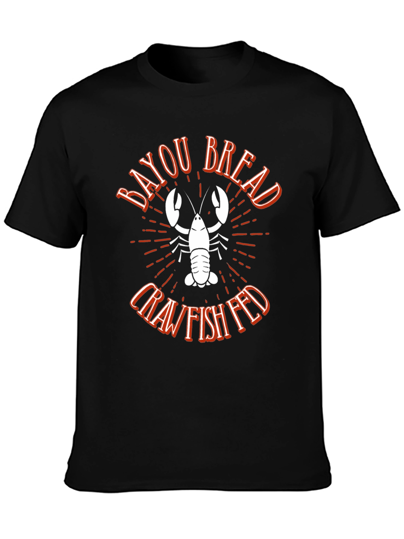 Bayou Bread Crawfish Fed Graphic Tee