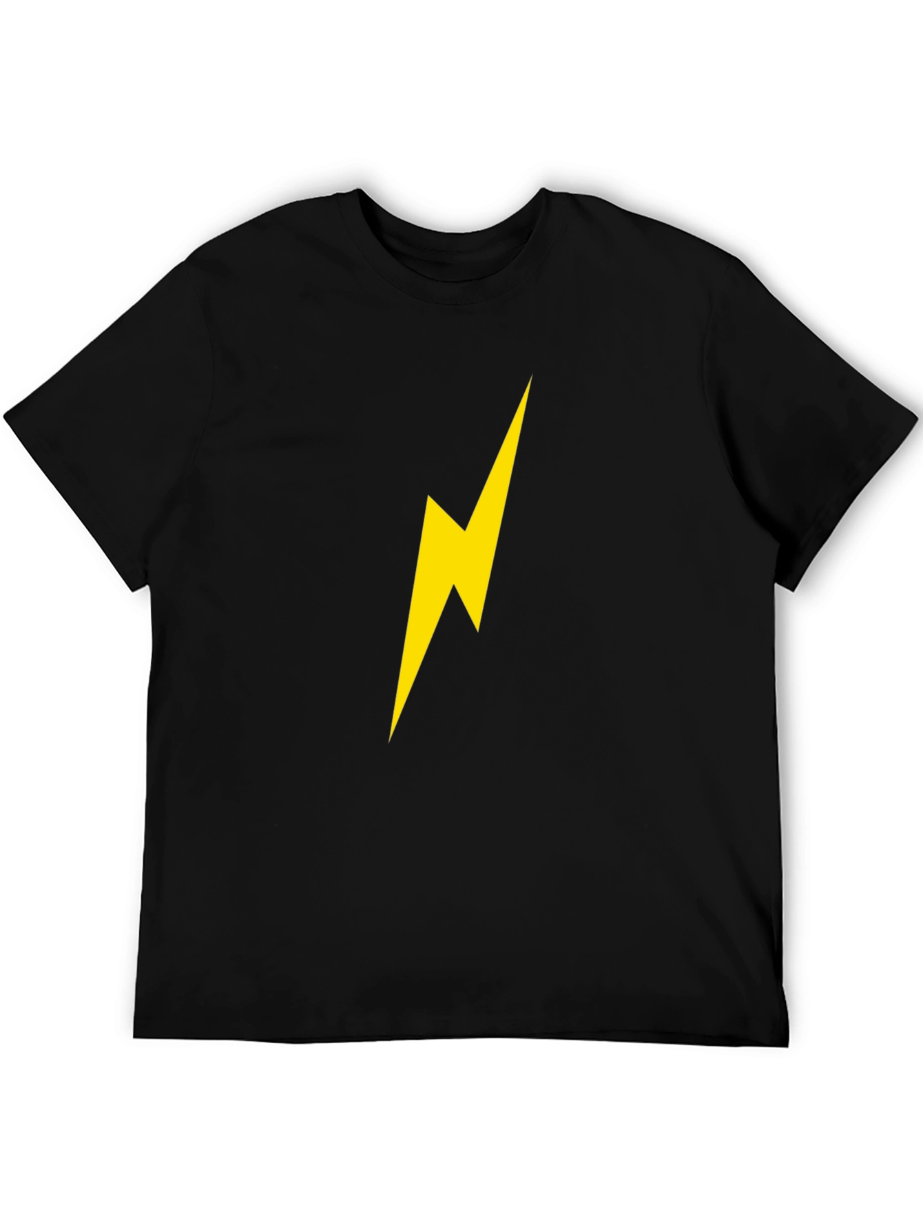 Lightning Bolt Graphic Tee - Modern Casual Style