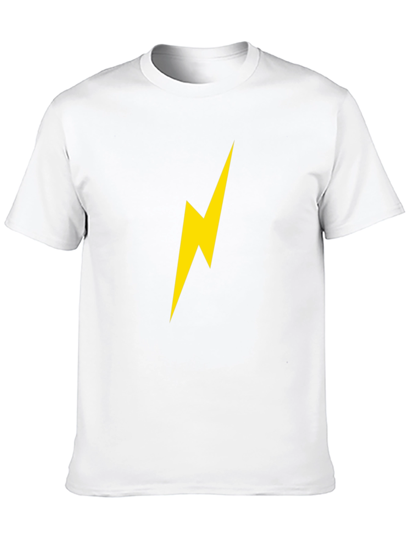 Lightning Bolt Graphic Tee - Modern Casual Style
