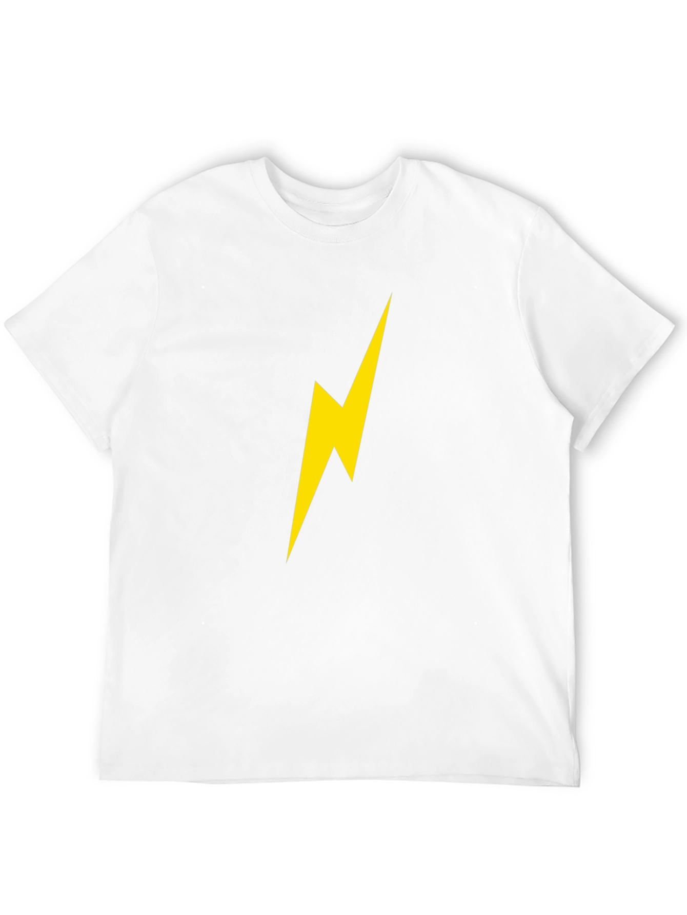 Lightning Bolt Graphic Tee - Modern Casual Style