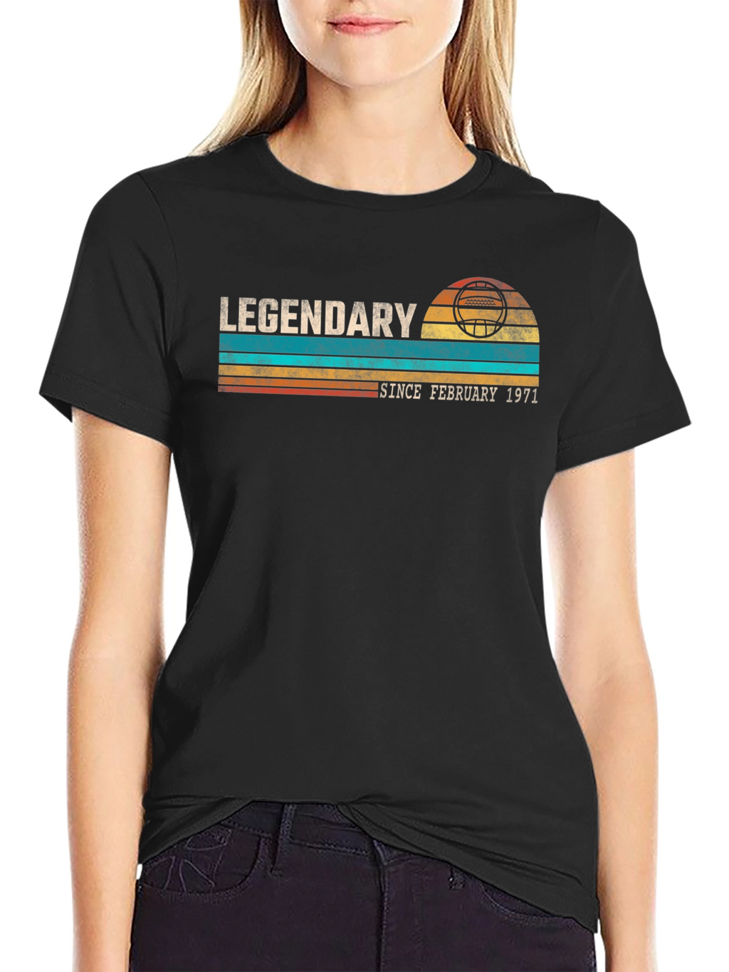 Legendary Since February 1971 Black T-Shirt