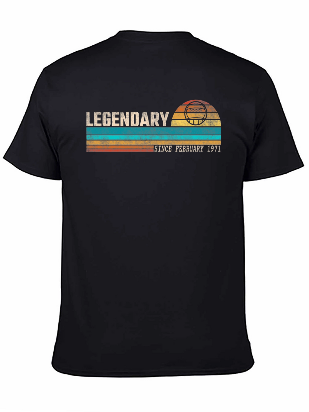 Legendary Since February 1971 Black T-Shirt