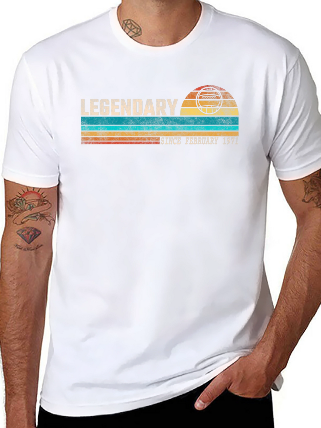 Legendary Since February 1971 Black T-Shirt