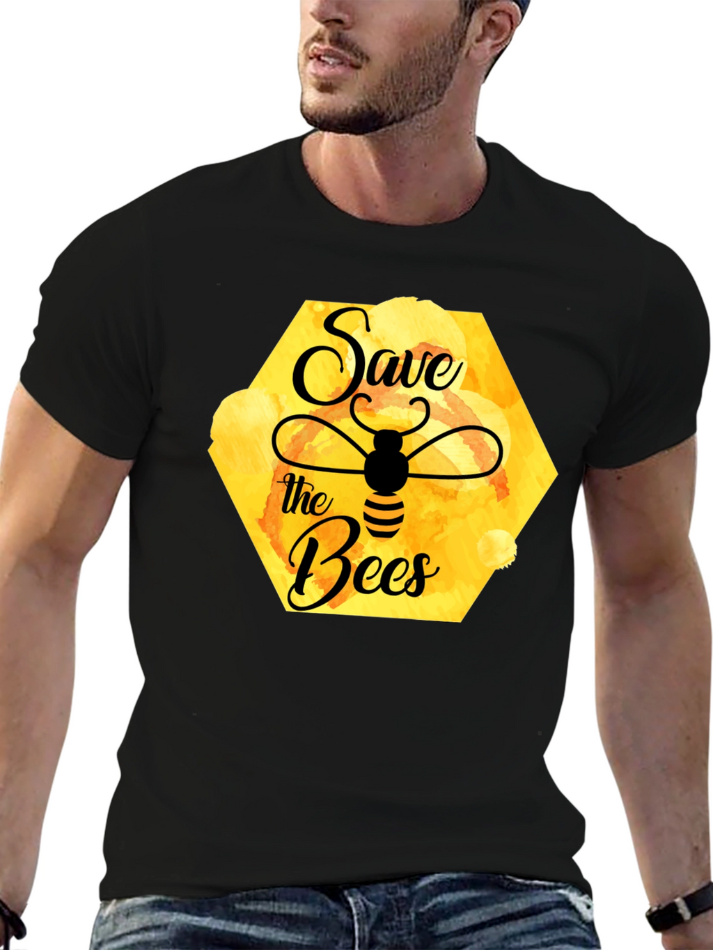 Save the Bees Graphic T-Shirt