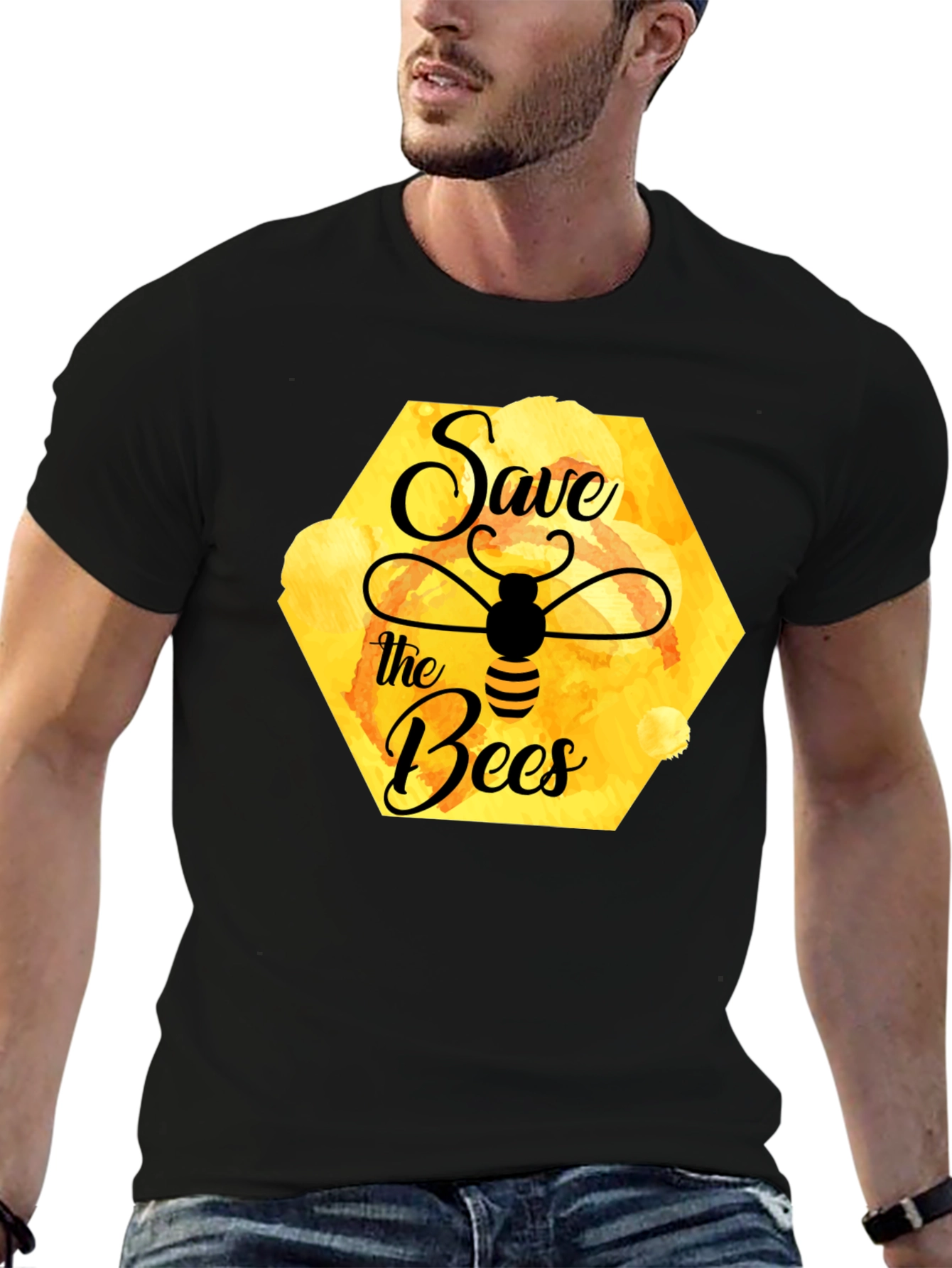 Save the Bees Graphic T-Shirt