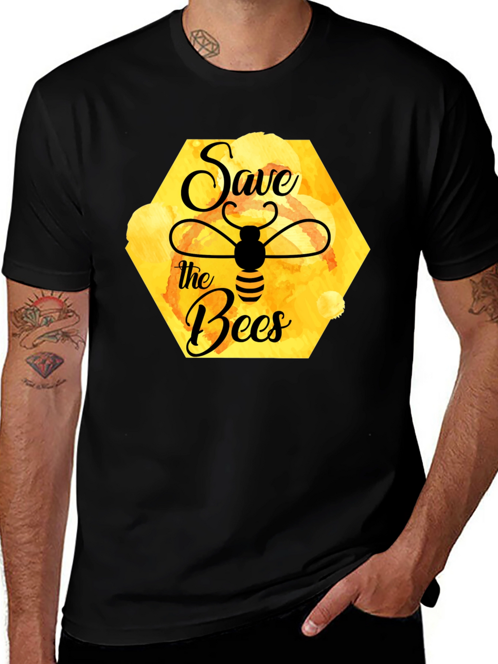 Save the Bees Graphic T-Shirt