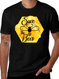 Save the Bees Graphic T-Shirt