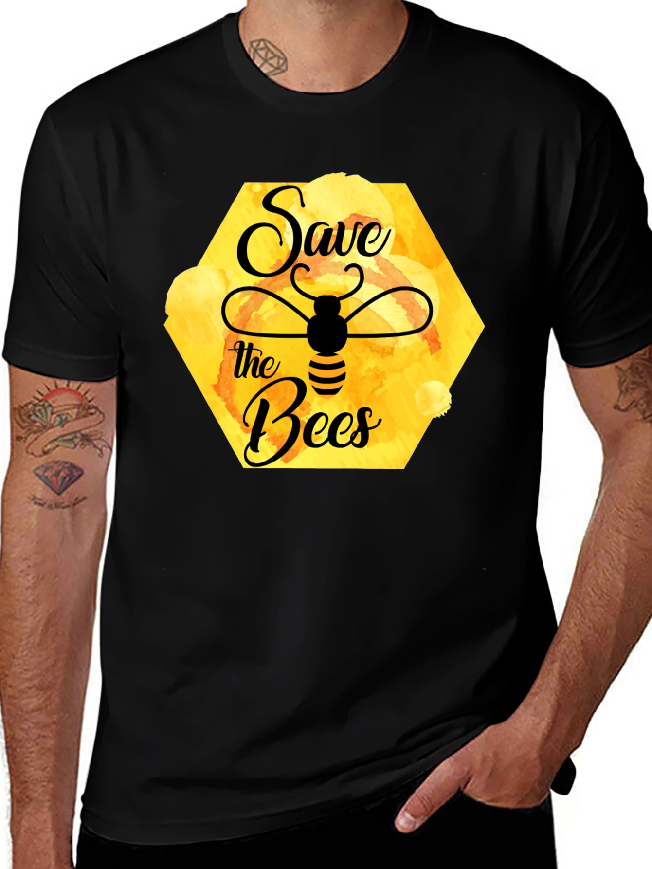 Save the Bees Graphic T-Shirt