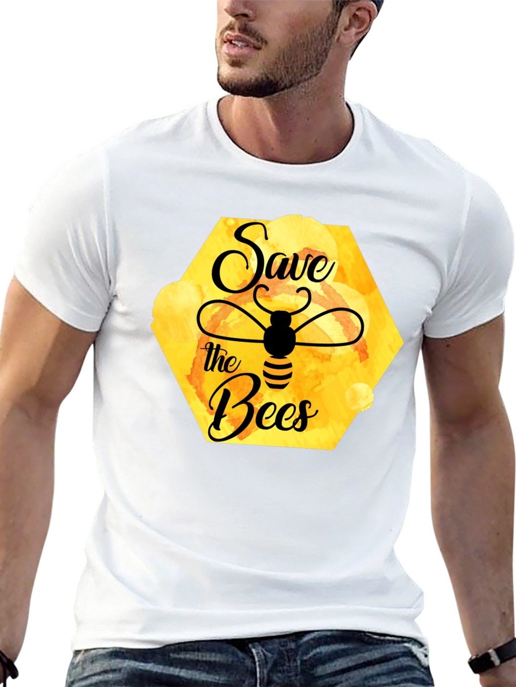 Save the Bees Graphic T-Shirt