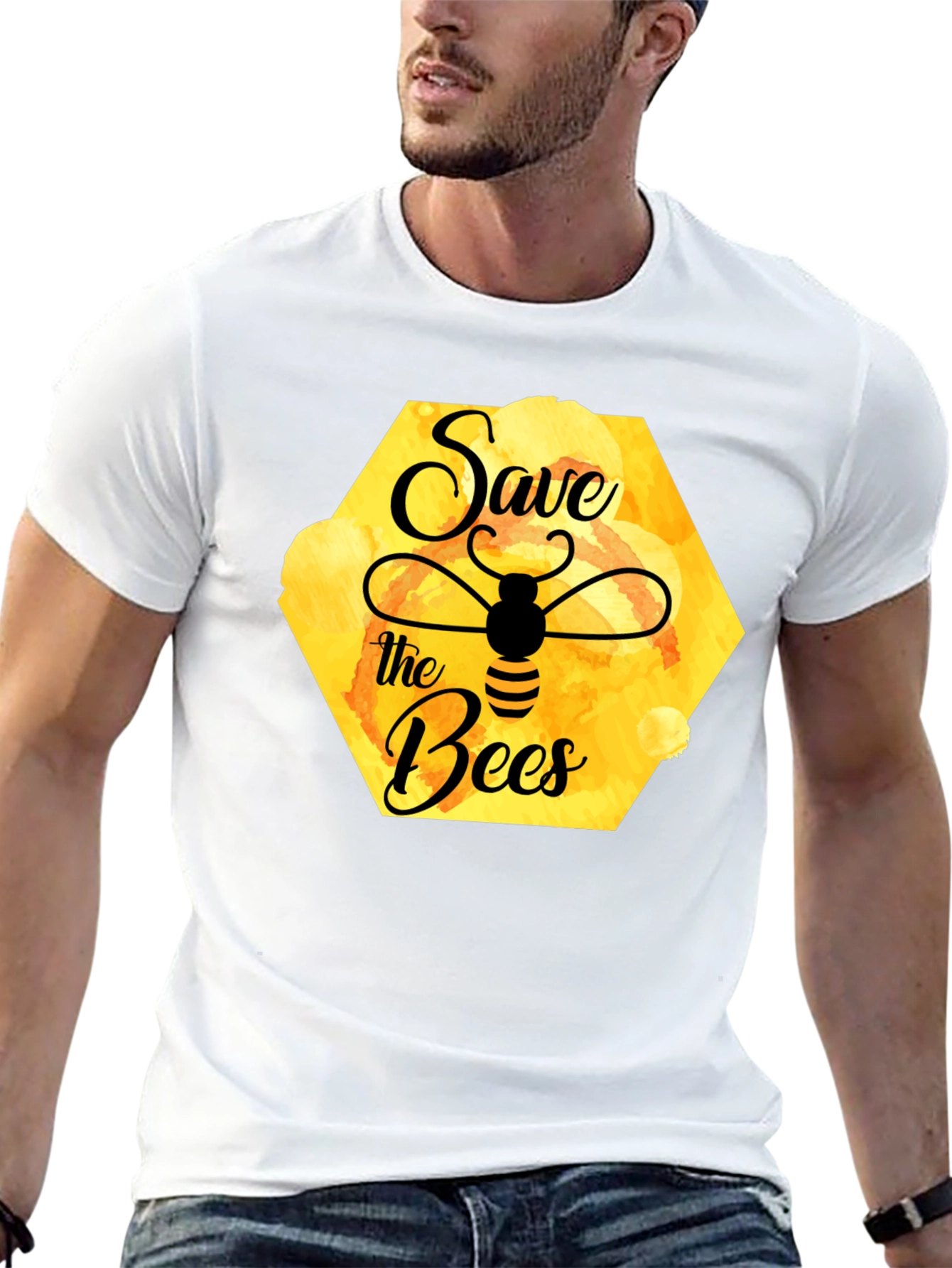 Save the Bees Graphic T-Shirt