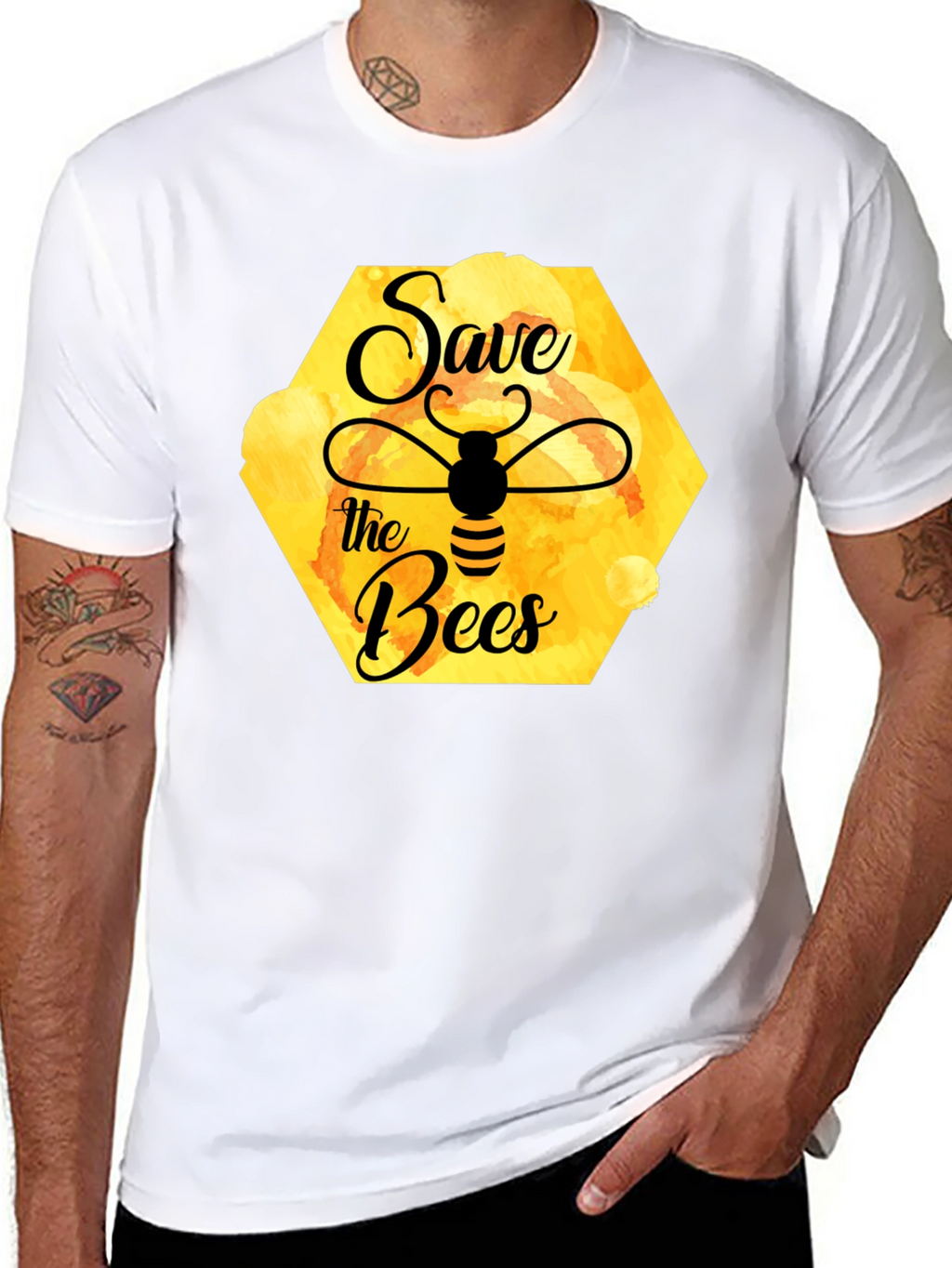 Save the Bees Graphic T-Shirt