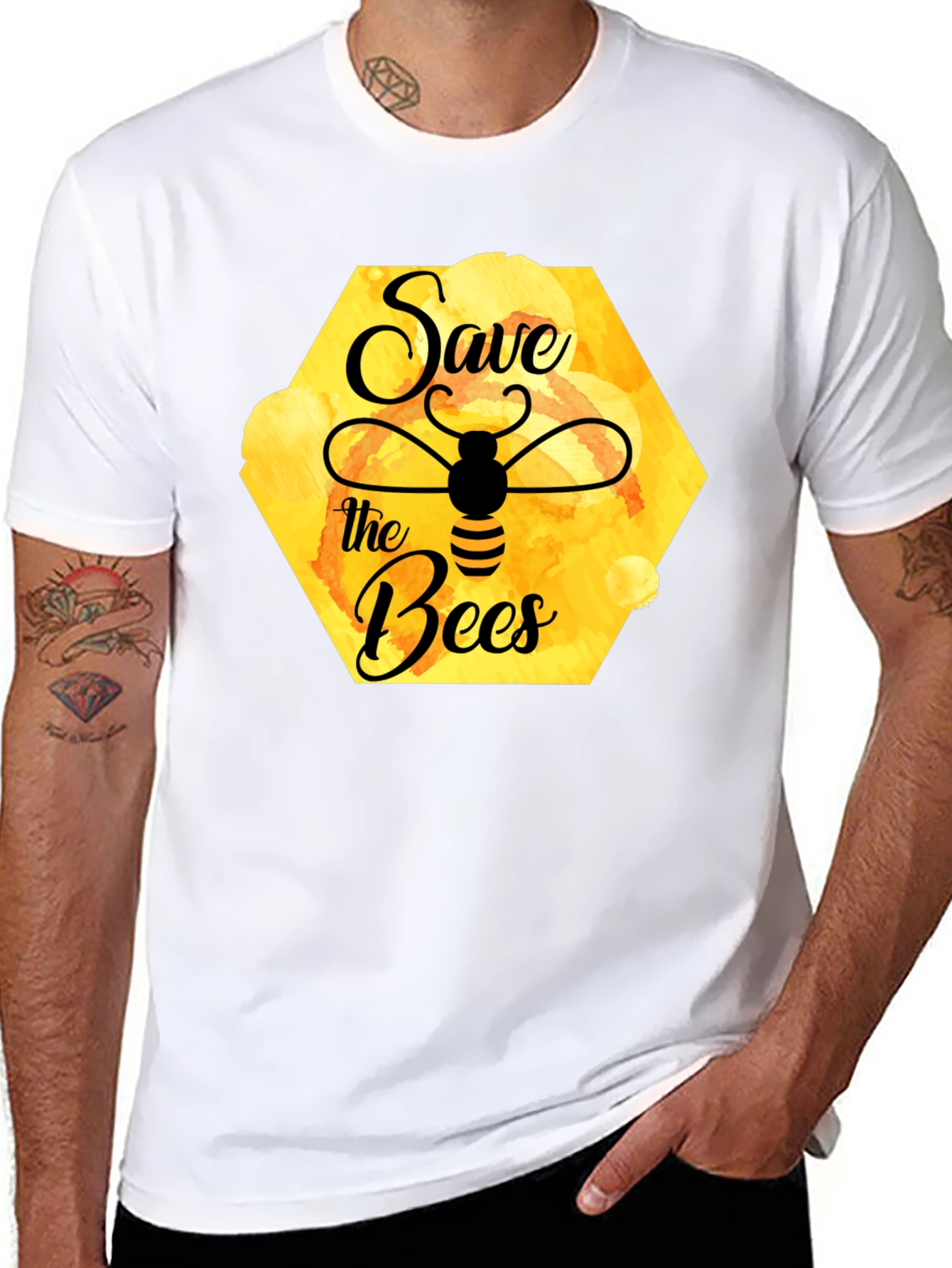 Save the Bees Graphic T-Shirt