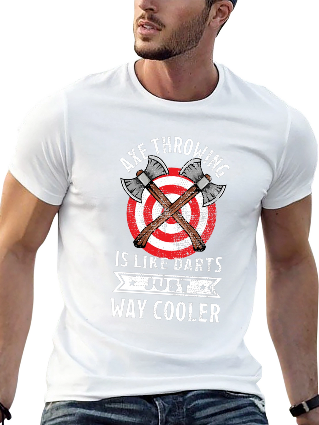 Axe Throwing Is Like Darts T-Shirt
