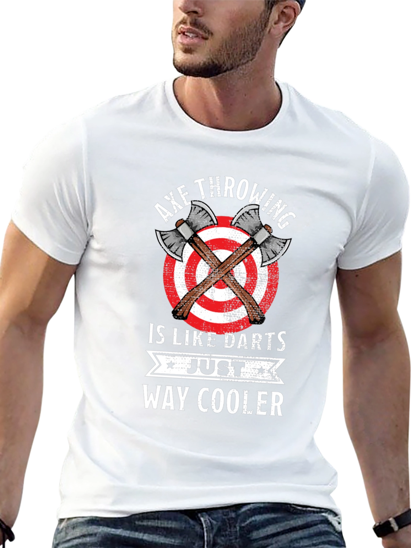 Axe Throwing Is Like Darts T-Shirt
