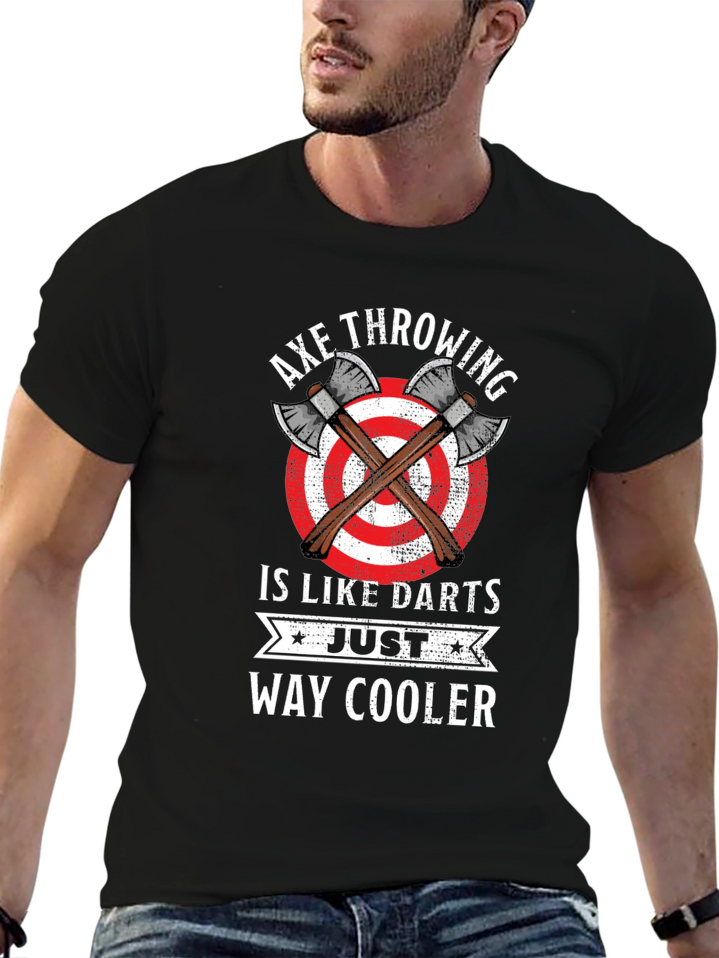 Axe Throwing Is Like Darts T-Shirt