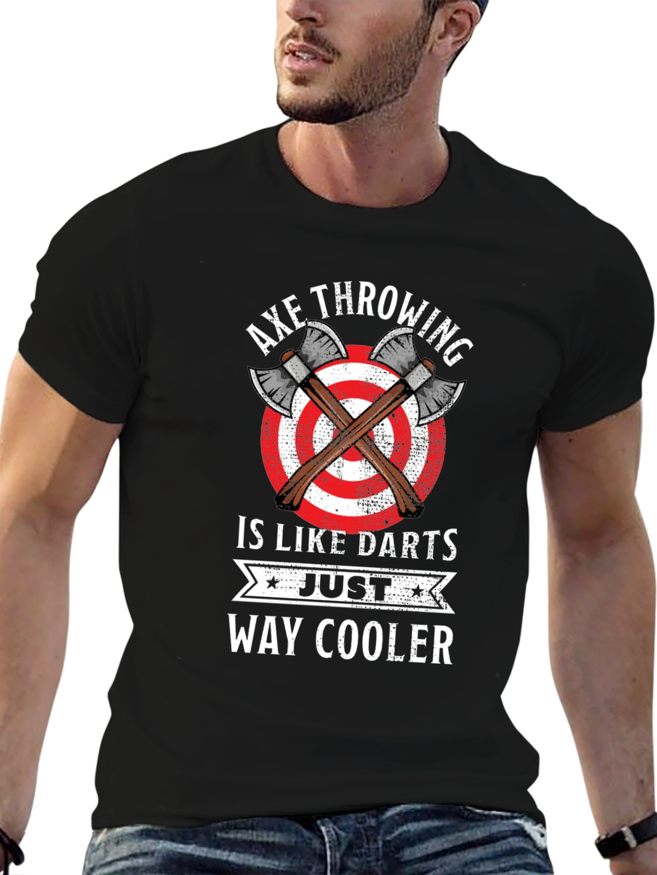 Axe Throwing Is Like Darts T-Shirt