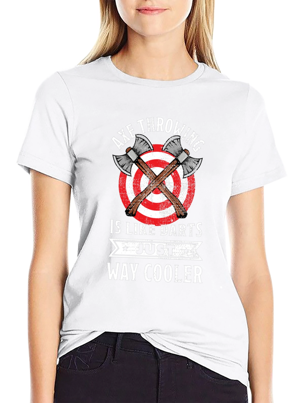 Axe Throwing Is Like Darts T-Shirt