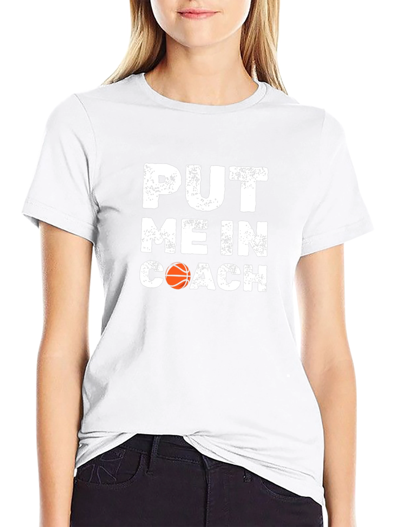 Put Me In Coach Basketball T-Shirt