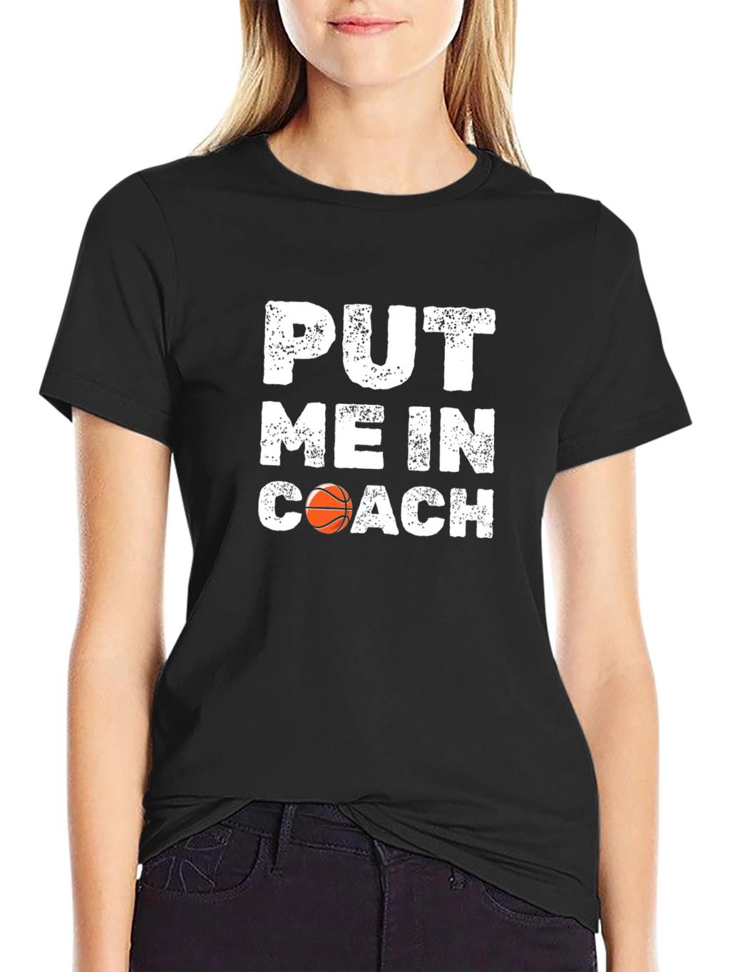 Put Me In Coach Basketball T-Shirt