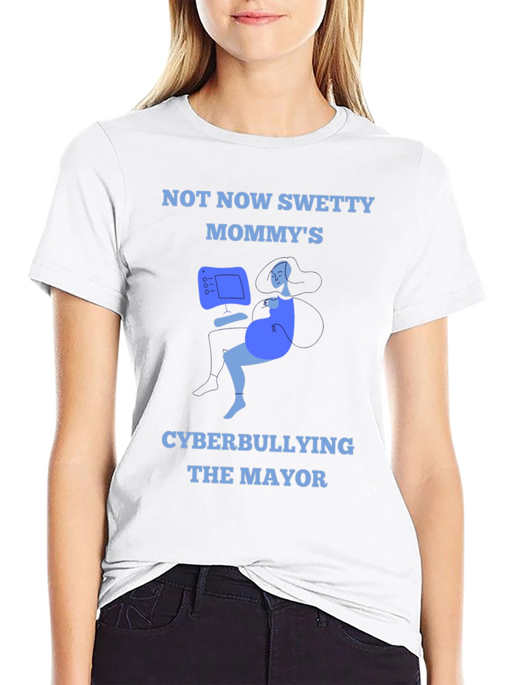 Cyberbullying Mommy T-Shirt - Funny Graphic Tee