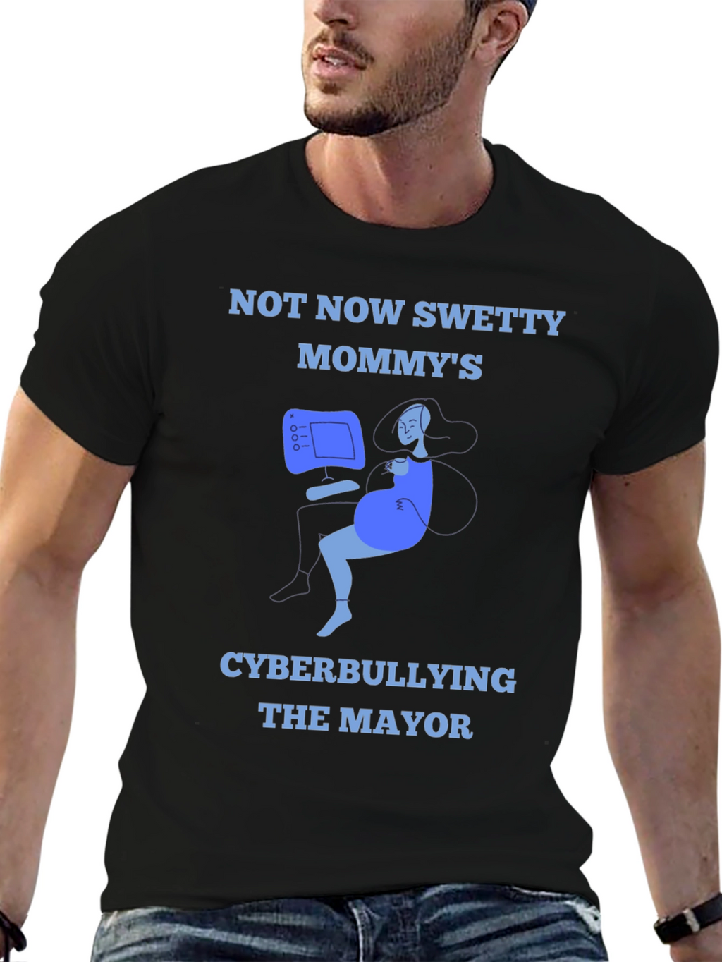 Cyberbullying Mommy T-Shirt - Funny Graphic Tee