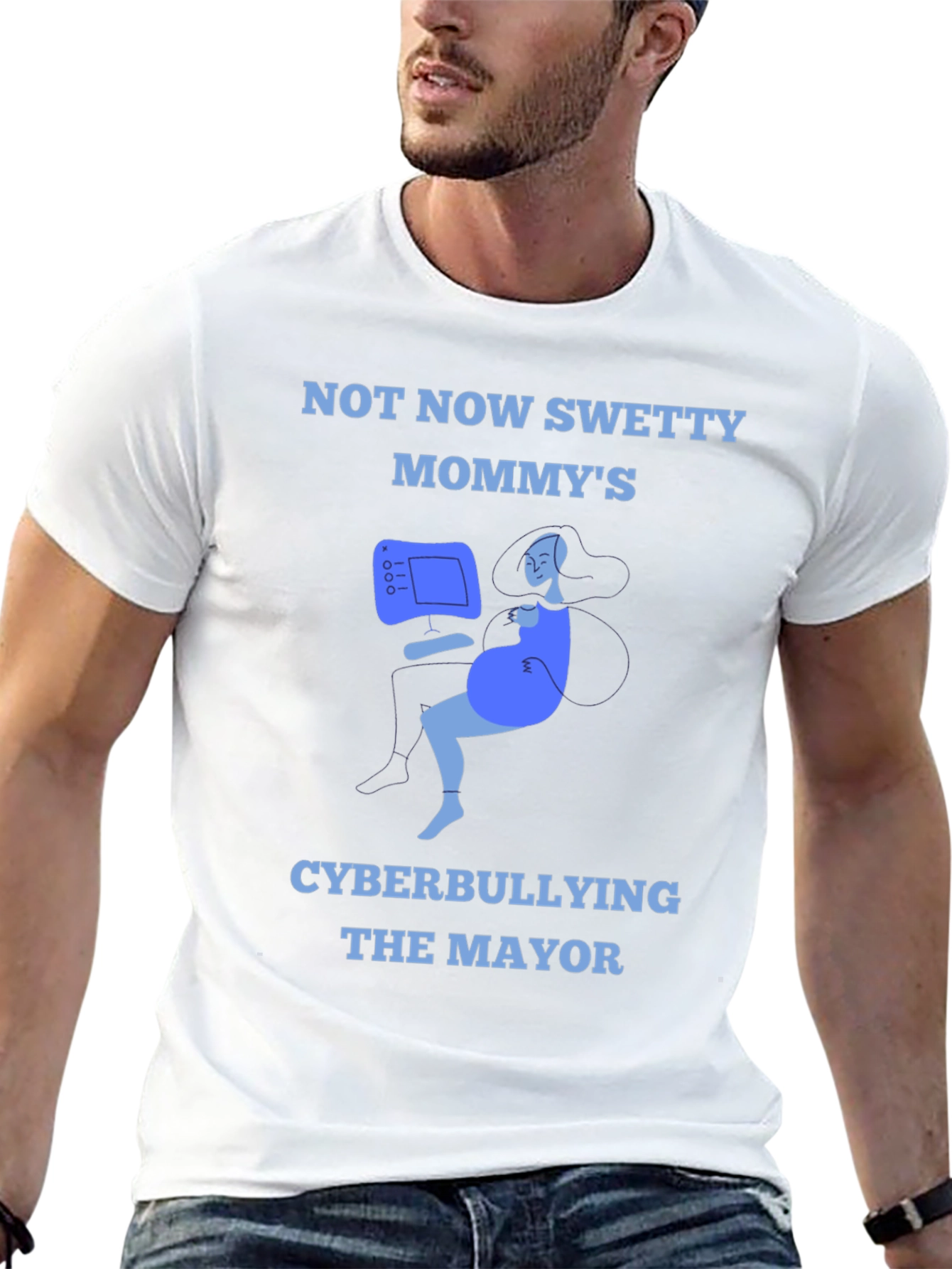 Cyberbullying Mommy T-Shirt - Funny Graphic Tee