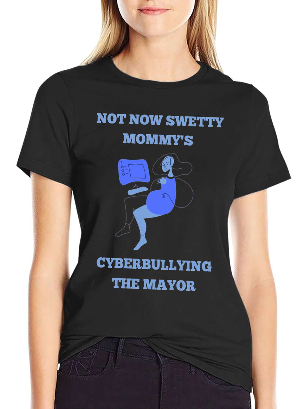 Cyberbullying Mommy T-Shirt - Funny Graphic Tee
