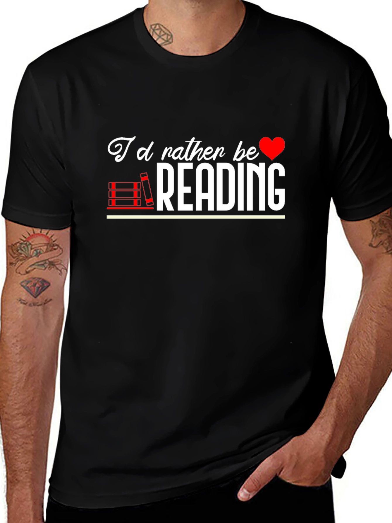 Id Rather Be Reading Graphic Tee