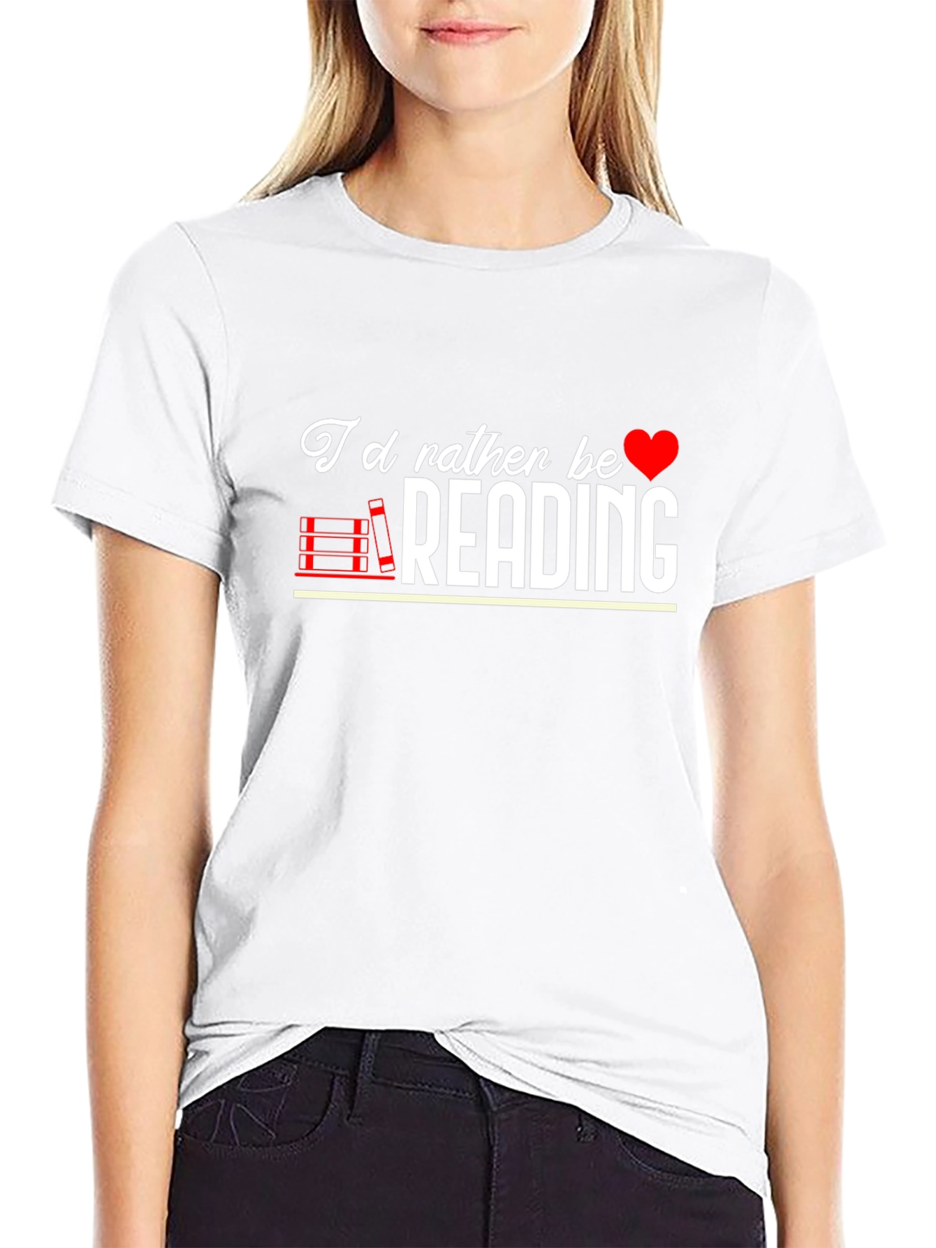 Id Rather Be Reading Graphic Tee