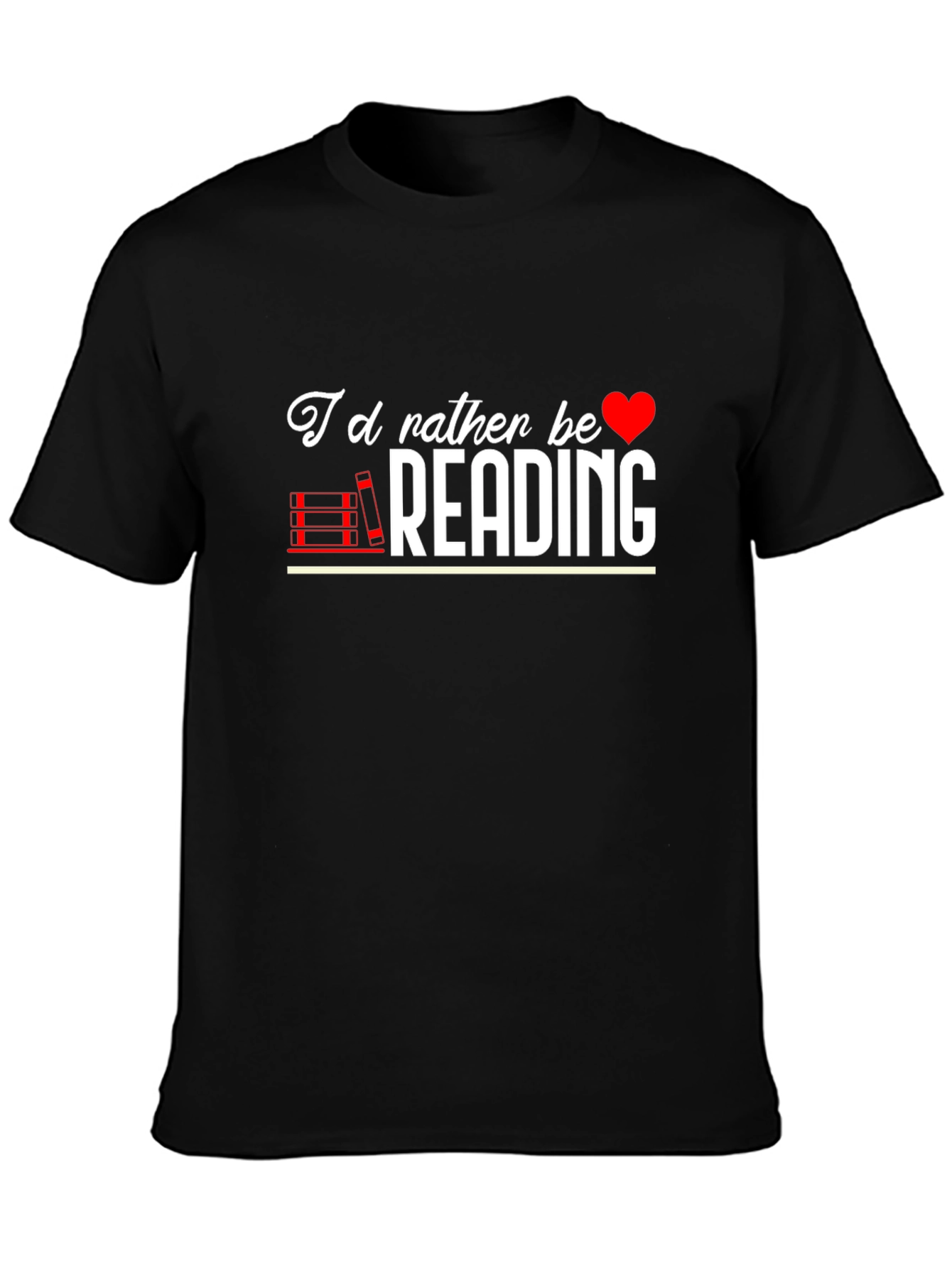 Id Rather Be Reading Graphic Tee