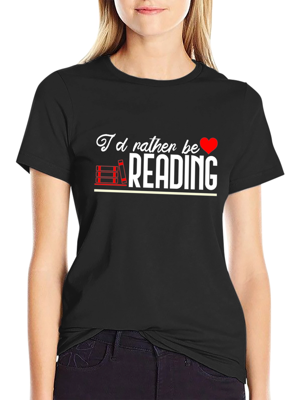 Id Rather Be Reading Graphic Tee