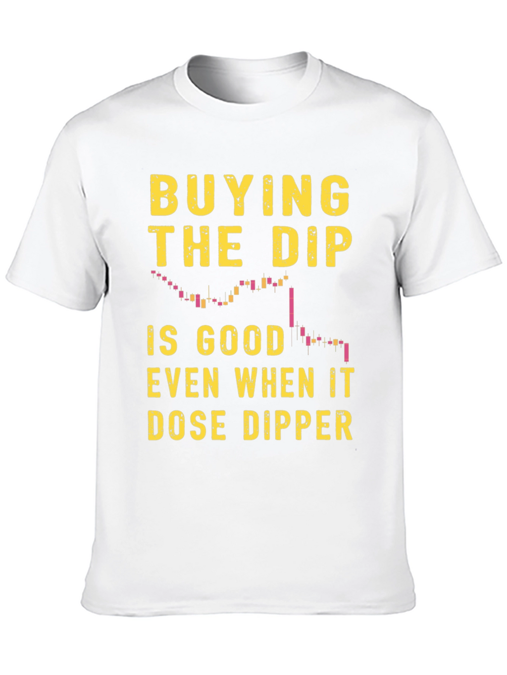 Buy the Dip Mens Black Graphic Tee