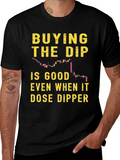 Buy the Dip Mens Black Graphic Tee
