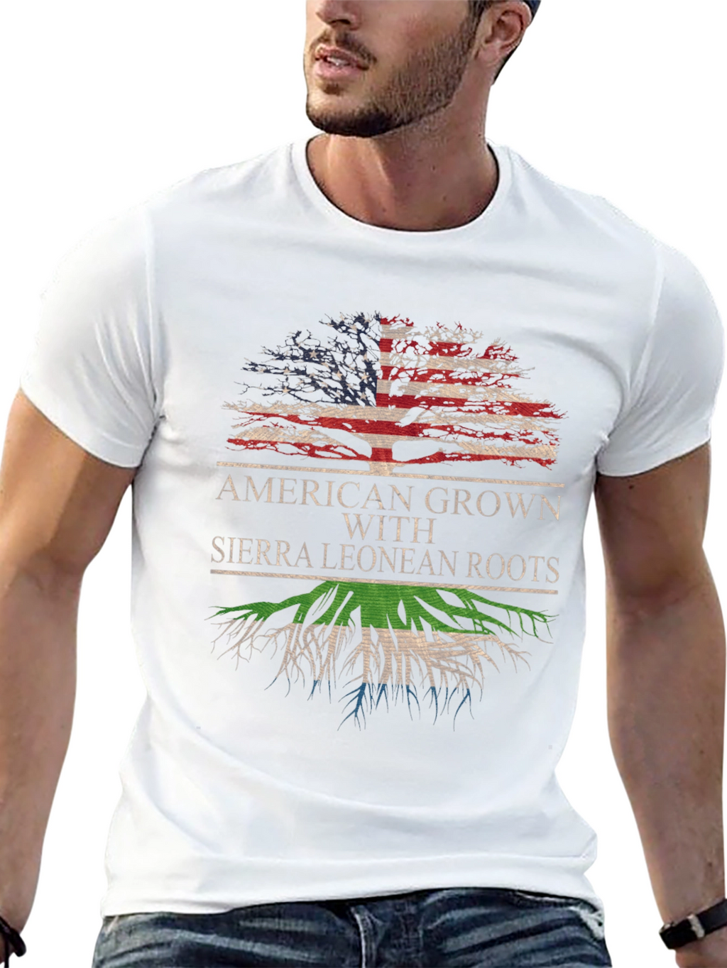 American Sierra Leone Roots T-Shirt