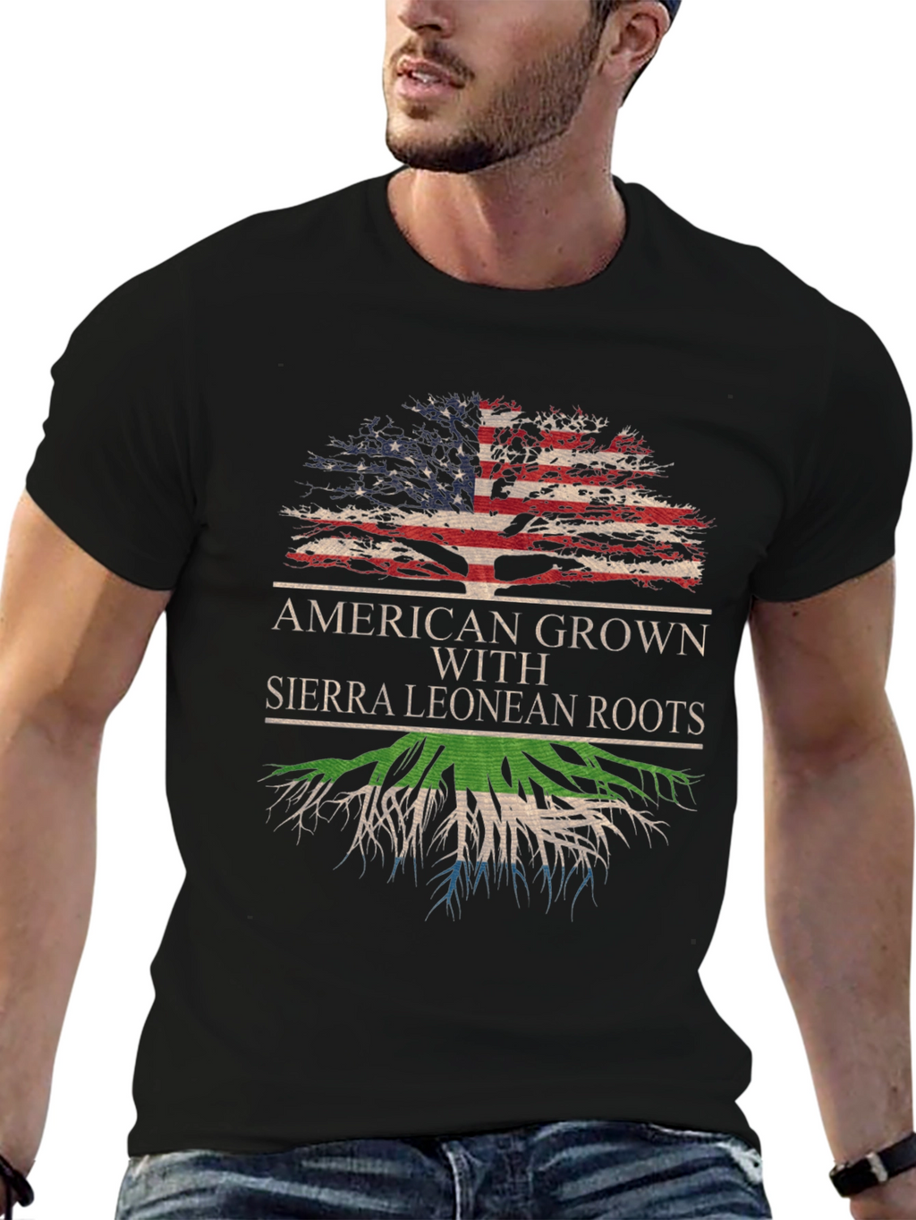 American Sierra Leone Roots T-Shirt