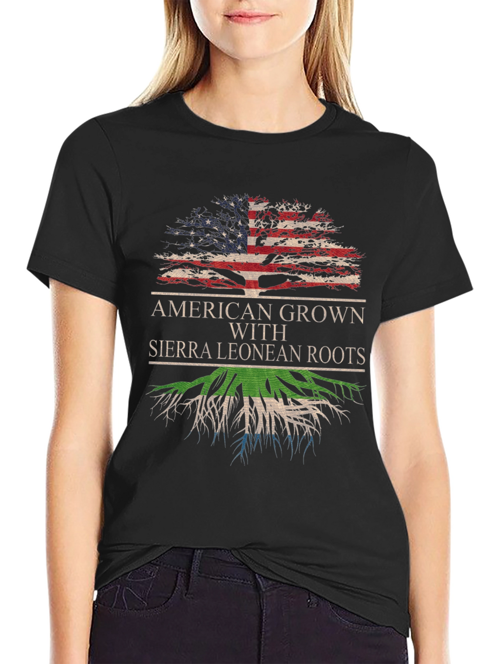 American Sierra Leone Roots T-Shirt