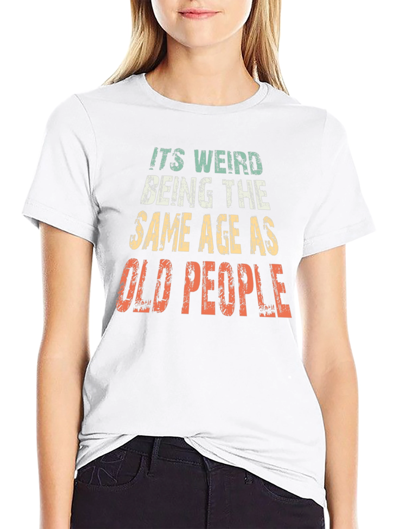 Funny Old People Graphic T-Shirt
