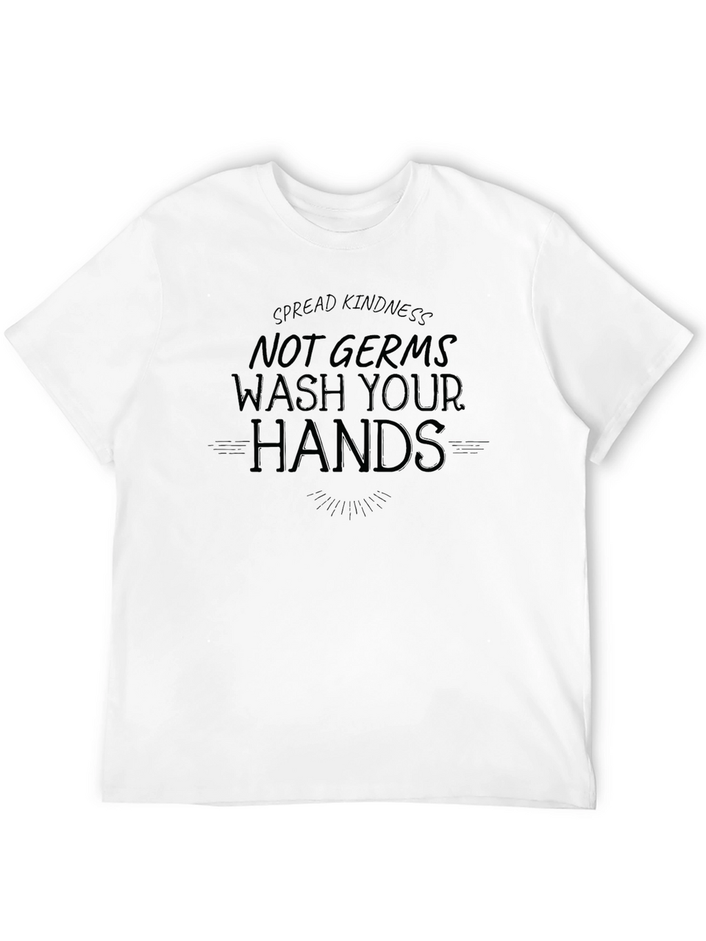 Spread Kindness Wash Hands Graphic Tee