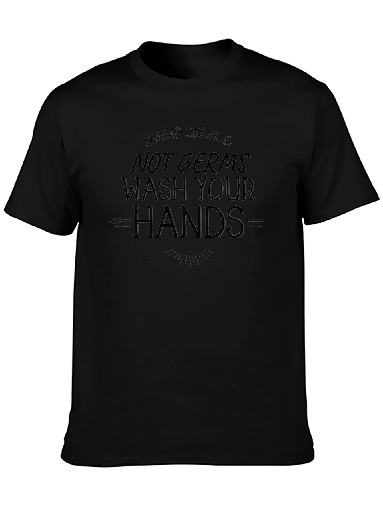 Spread Kindness Wash Hands Graphic Tee