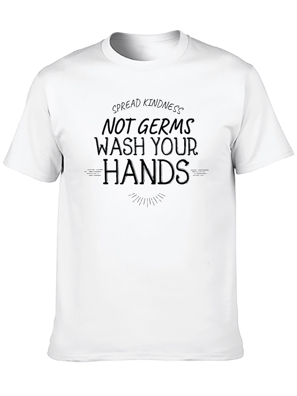 Spread Kindness Wash Hands Graphic Tee