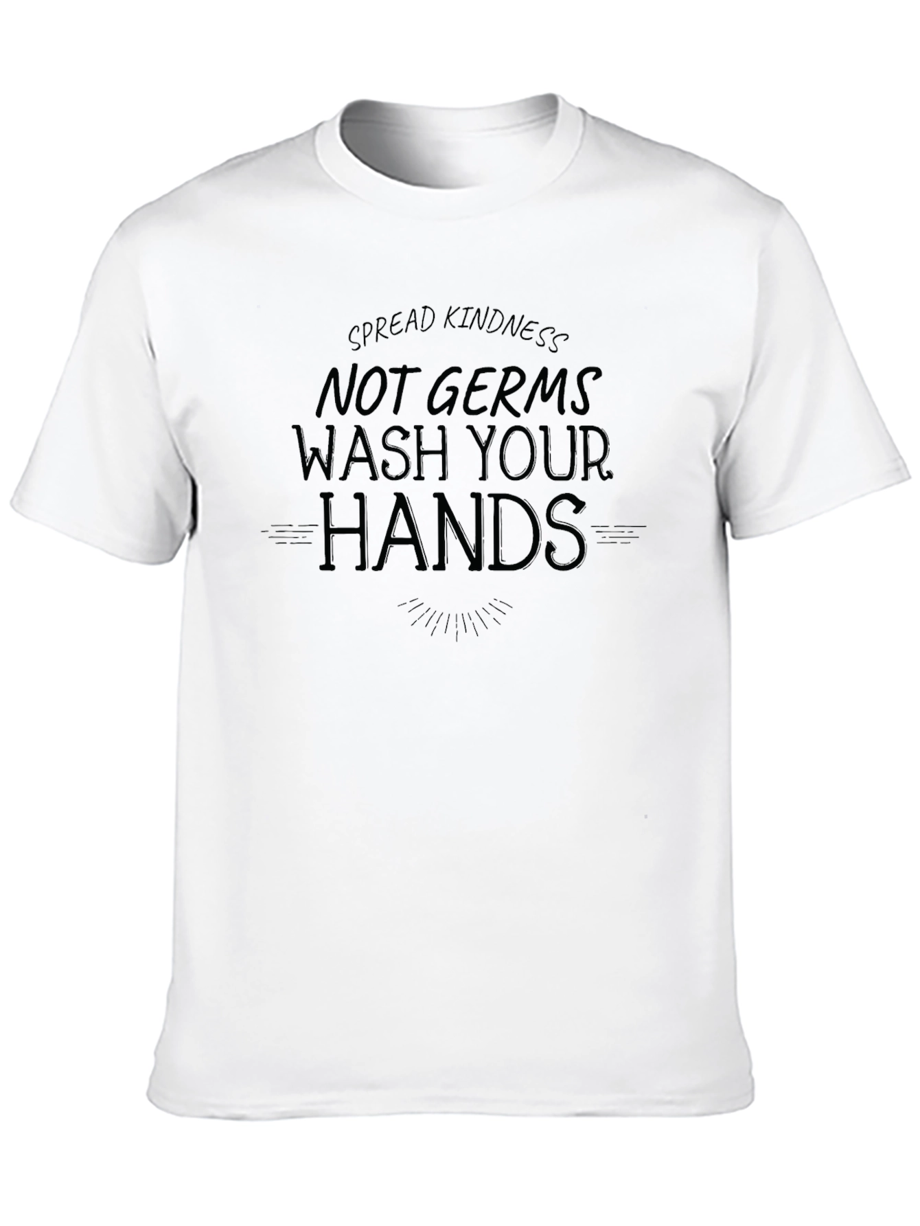 Spread Kindness Wash Hands Graphic Tee