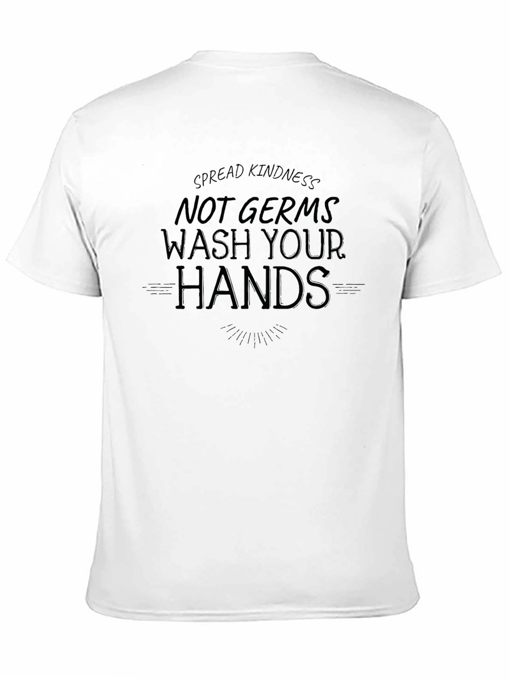 Spread Kindness Wash Hands Graphic Tee